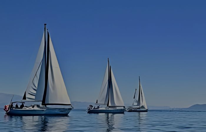 Sail boats