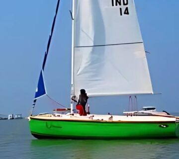 Sail open yacht porsha for 8 seater 360x320